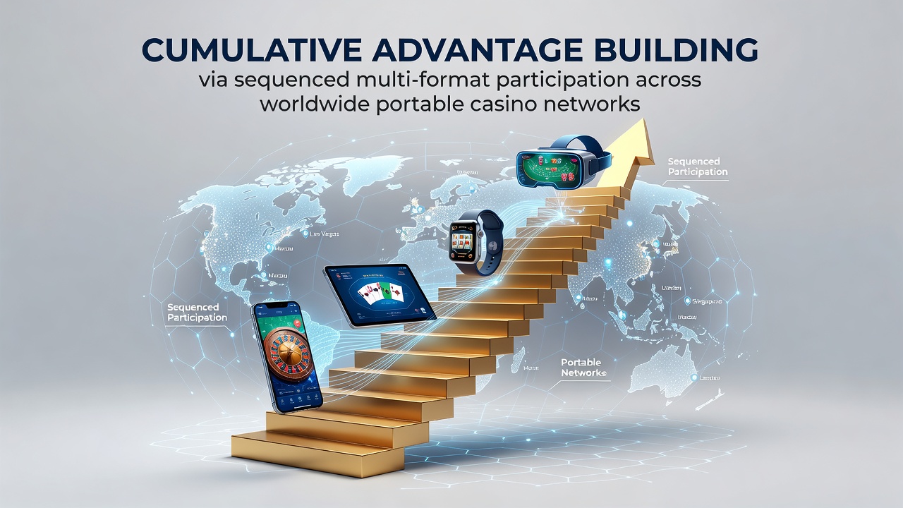 Weltweite mobile Casino-Netzwerke mit verschiedenen Spielformaten auf portablen Geräten