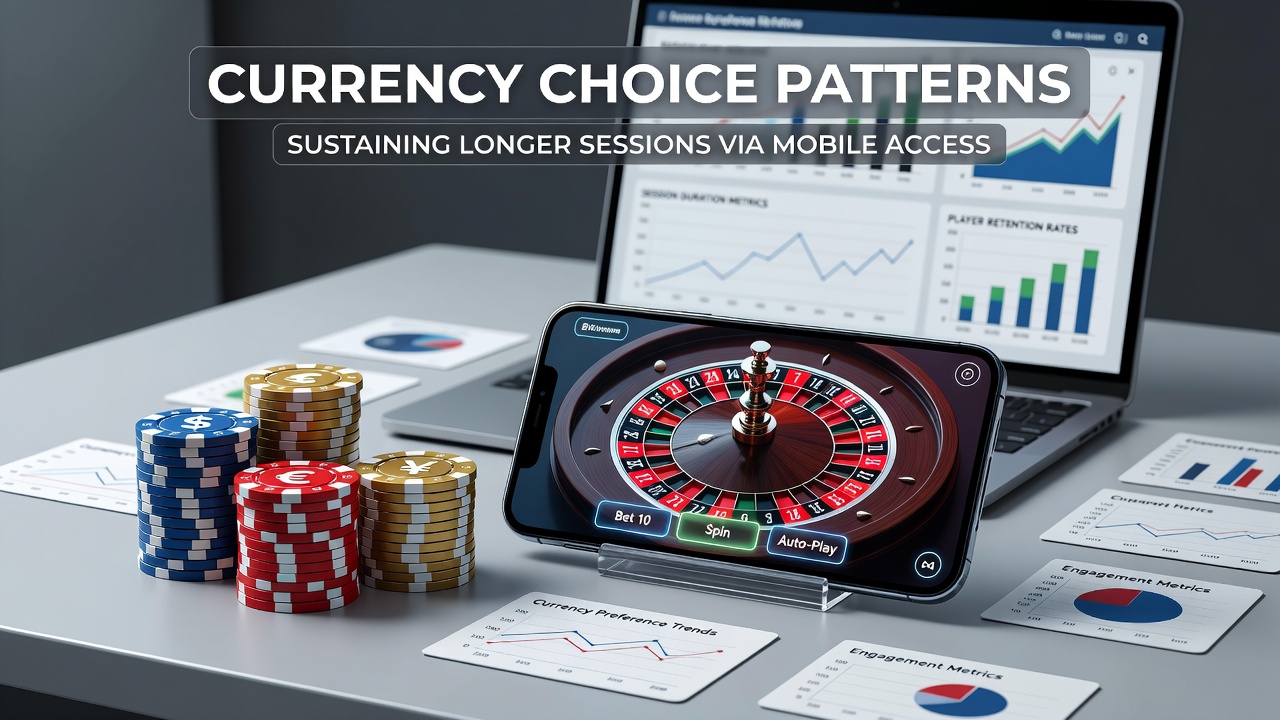 Mobile Roulette-Spieler wählen Währungen und verlängern Sitzungen