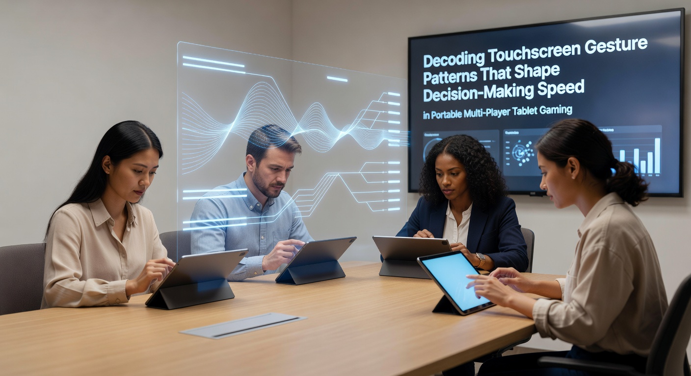 Analyse von Gestenmustern auf Tablets in Gruppenumgebungen