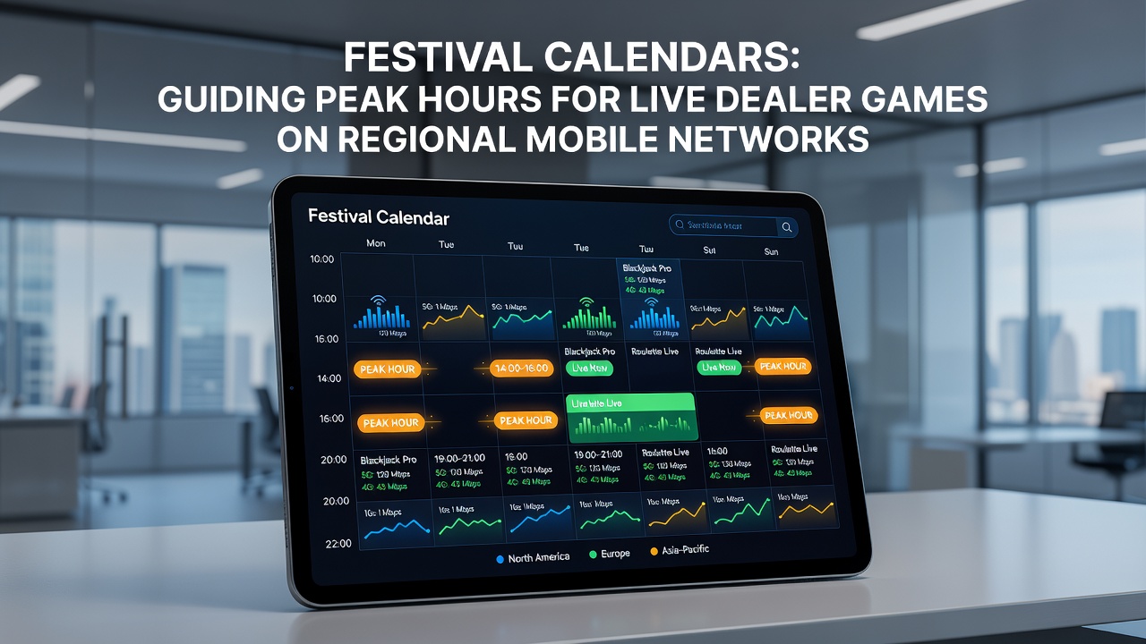 Festivalkalender und mobile Netzwerke bei Live-Dealer-Spielen