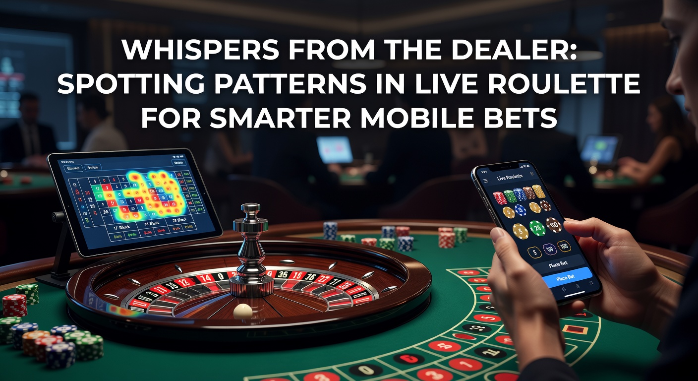 Nahaufnahme eines Roulette-Rads mit markierten Sektoren, Ball landet in einem roten Fach, umgeben von digitalen Tracking-Overlays auf einem Tablet